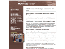 Tablet Screenshot of imdgsupport.com